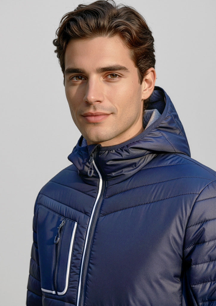 Unisex Patrol Jacket ||SRC=https://cdn.fashionbizapps.nz/honeybee/images/J134M_Talent_Navy_04_R.jpg
