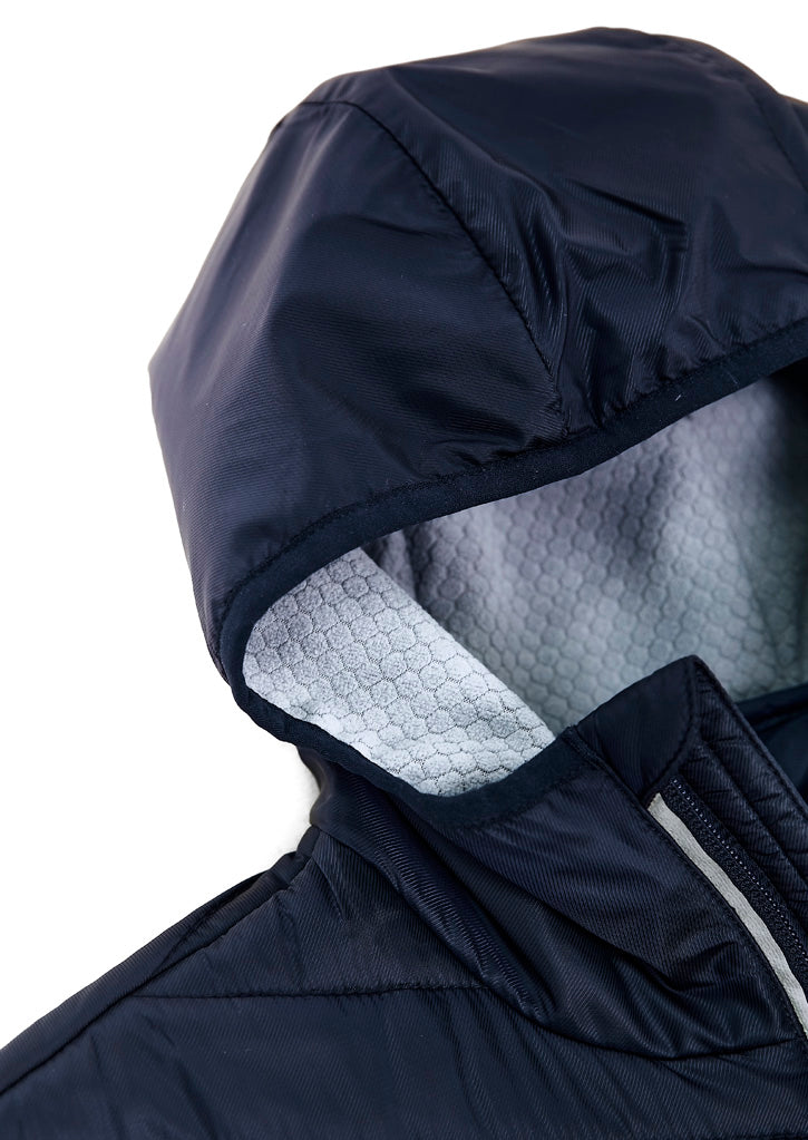 Unisex Patrol Jacket ||SRC=https://cdn.fashionbizapps.nz/honeybee/images/J134M_Talent_Navy_Silver_05.jpg