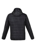 Unisex Patrol Jacket - Black/Silver ||SRC=https://cdn.fashionbizapps.nz/honeybee/images/J134M_bProduct_Black_Silver_04_P1UwbNe.jpg