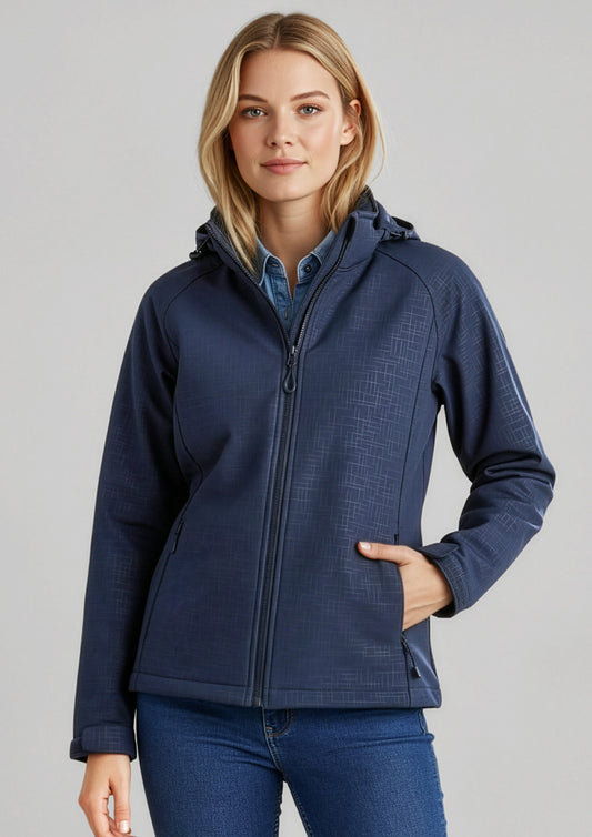 Womens Geo Jacket ||SRC=https://cdn.fashionbizapps.nz/honeybee/images/J135L_Talent_Navy_01_zMFAY93.jpg