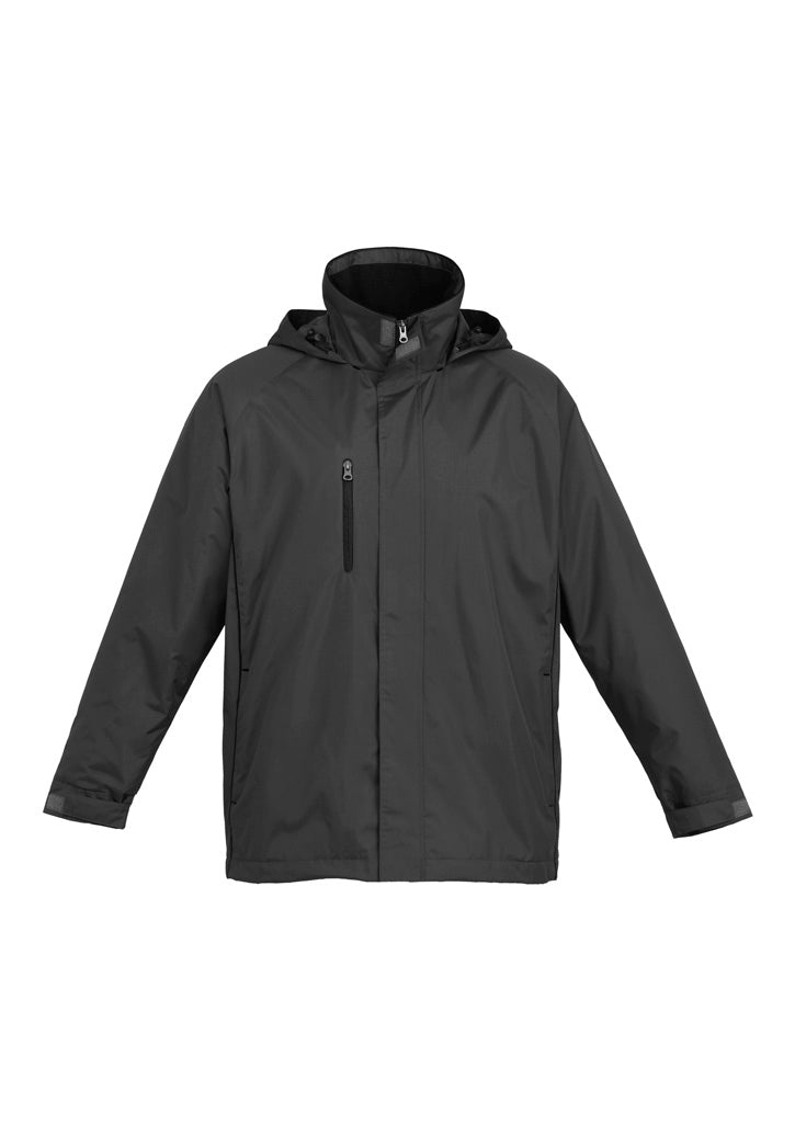 Unisex Core Jacket - Graphite/Black ||SRC=https://cdn.fashionbizapps.nz/honeybee/images/J236ML_bProduct_Graphite_Black_01_juiCFna.jpg