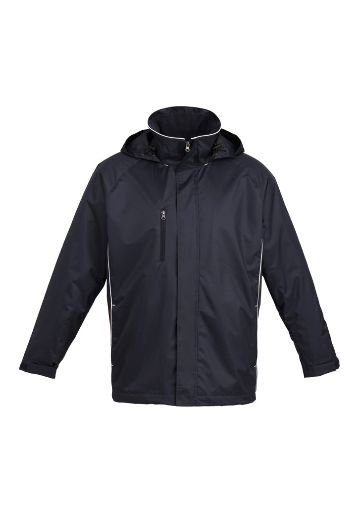 Unisex Core Jacket - Navy/White ||SRC=https://cdn.fashionbizapps.nz/honeybee/images/J236ML_bProduct_Navy_White_01_kMixb34.jpg