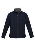 Kids Geneva Jacket - Navy/Graphite ||SRC=https://cdn.fashionbizapps.nz/honeybee/images/J307K_bProduct_Navy_Graphite_01_40UOkoL.jpg