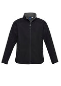 Mens Geneva Jacket - Black/Graphite ||SRC=https://cdn.fashionbizapps.nz/honeybee/images/J307M_bProduct_Black_Graphite_01_JVSJWpX.jpg