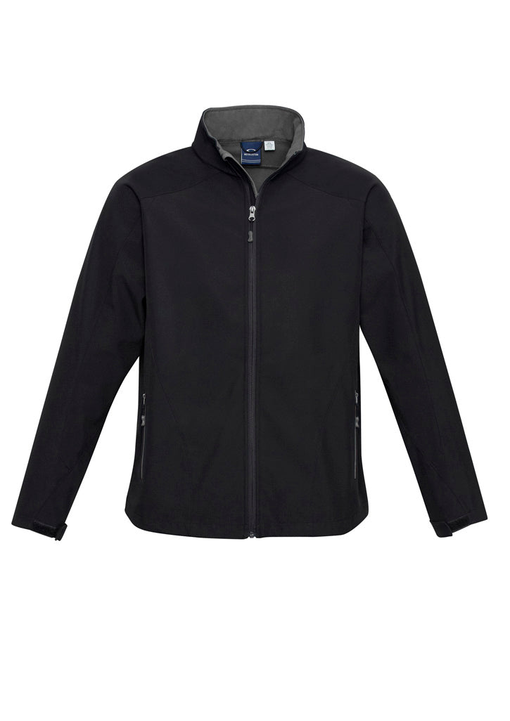 Mens Geneva Jacket - Black/Graphite ||SRC=https://cdn.fashionbizapps.nz/honeybee/images/J307M_bProduct_Black_Graphite_01_JVSJWpX.jpg