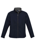 Mens Geneva Jacket - Navy/Graphite ||SRC=https://cdn.fashionbizapps.nz/honeybee/images/J307M_bProduct_Navy_Graphite_01_MwhIMeI.jpg