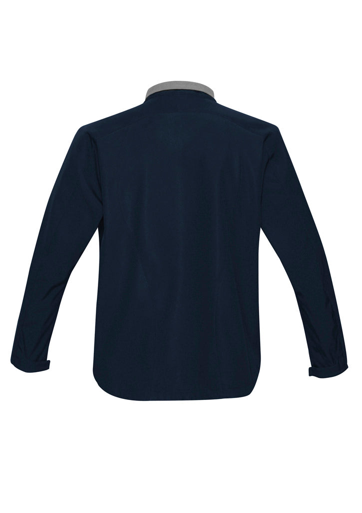 Mens Geneva Jacket - Navy/Graphite ||SRC=https://cdn.fashionbizapps.nz/honeybee/images/J307M_bProduct_Navy_Graphite_02_gjskMYf.jpg