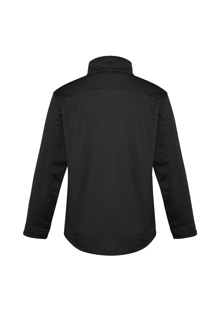 Mens Softshell Jacket - Black ||SRC=https://cdn.fashionbizapps.nz/honeybee/images/J3880_bProduct_Black_02_vG7iBxJ.jpg