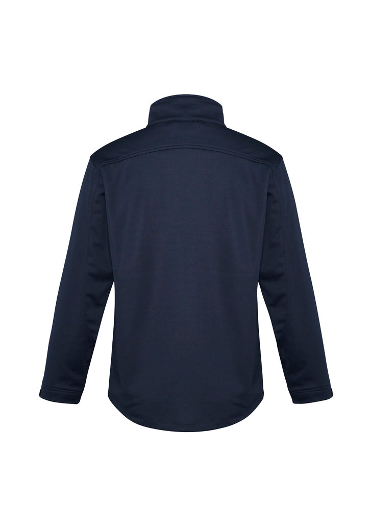 Mens Softshell Jacket - Navy ||SRC=https://cdn.fashionbizapps.nz/honeybee/images/J3880_bProduct_Navy_02_dX4hvoA.jpg