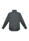 Unisex Razor Jacket - Grey/Fluoro Lime ||SRC=https://cdn.fashionbizapps.nz/honeybee/images/J408M_bProduct_Grey_FluoroLime_02_3z0FG3b.jpg