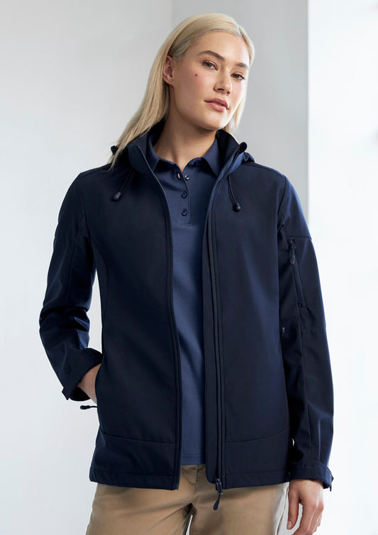 Womens Atlas Jacket ||SRC=https://cdn.fashionbizapps.nz/honeybee/images/J502L_Talent_Navy_01_h4QlJdY.jpg