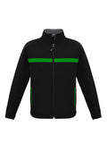 Unisex Charger Jacket - Black/Green/Grey ||SRC=https://cdn.fashionbizapps.nz/honeybee/images/J510M_bProduct_Black_Green_Grey_01_qsoKGMC.jpg