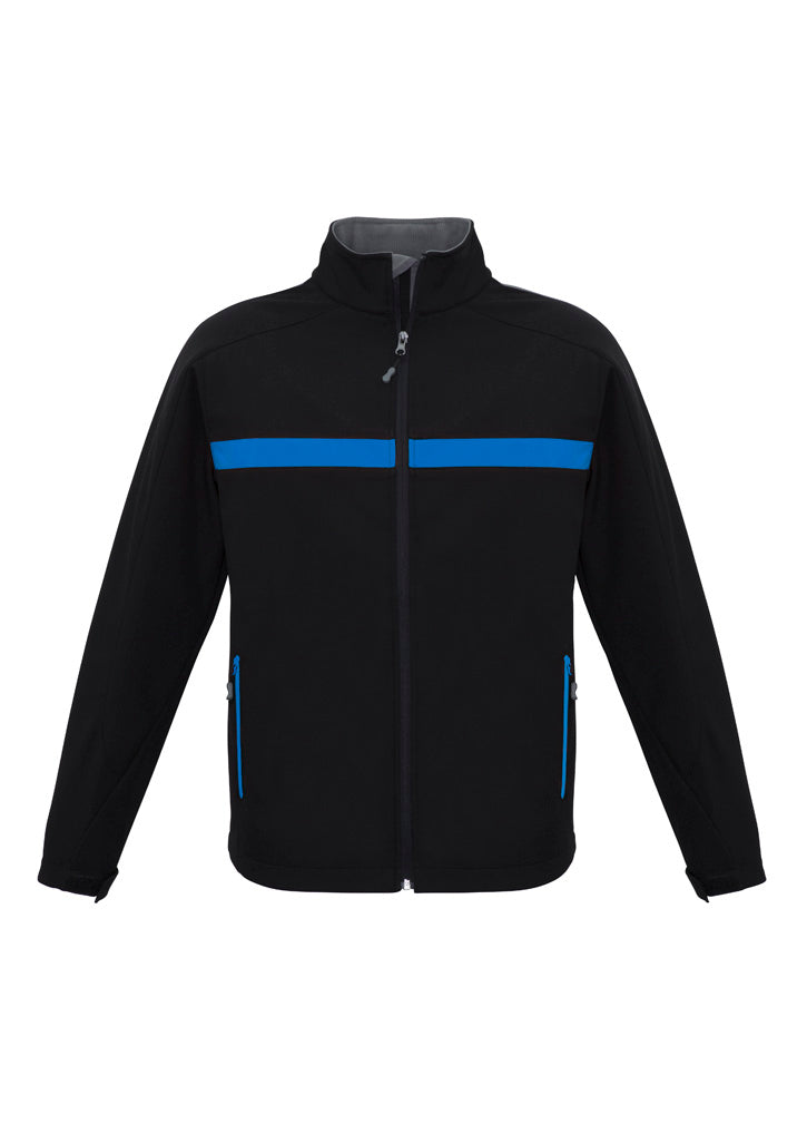 Unisex Charger Jacket - Black/Royal/Grey ||SRC=https://cdn.fashionbizapps.nz/honeybee/images/J510M_bProduct_Black_Royal_Grey_01_0rT7GKq.jpg