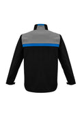 Unisex Charger Jacket - Black/Royal/Grey ||SRC=https://cdn.fashionbizapps.nz/honeybee/images/J510M_bProduct_Black_Royal_Grey_02_p1ObtMl.jpg