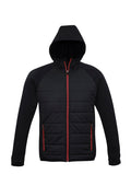 Mens Stealth Jacket - Black/Red ||SRC=https://cdn.fashionbizapps.nz/honeybee/images/J515M_bProduct_Black_Red_01_9XT2fbk.jpg
