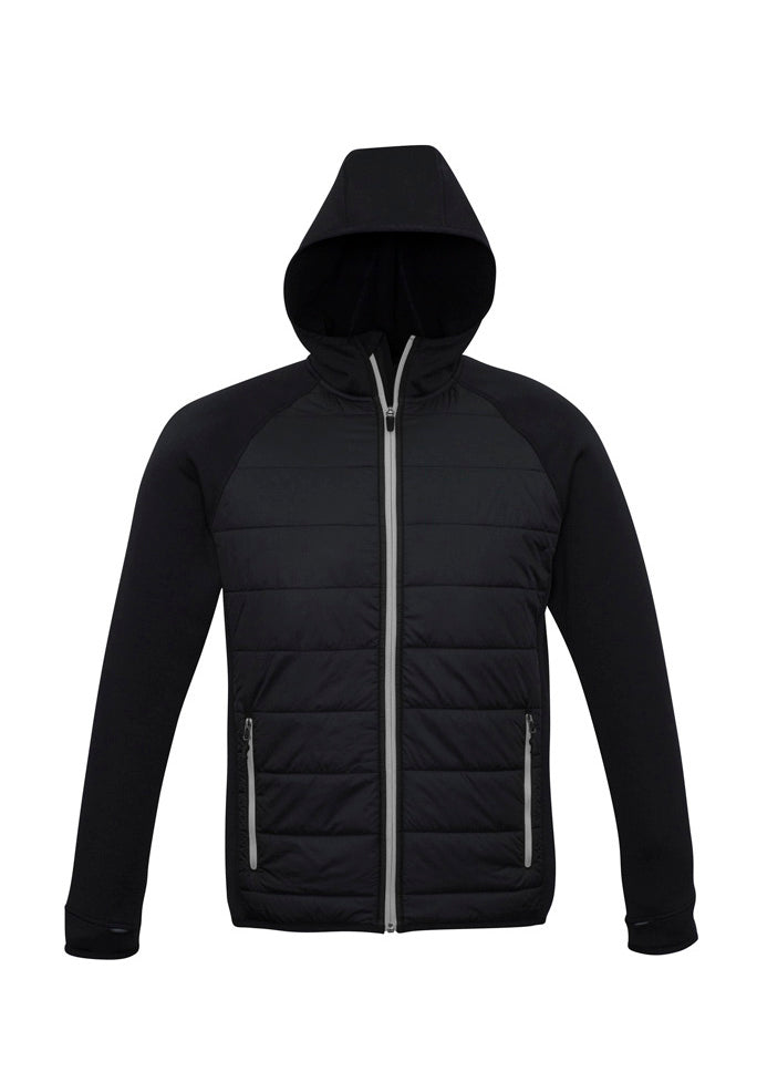 Mens Stealth Jacket - Black/Silver ||SRC=https://cdn.fashionbizapps.nz/honeybee/images/J515M_bProduct_Black_Silver_01_VJccufK.jpg