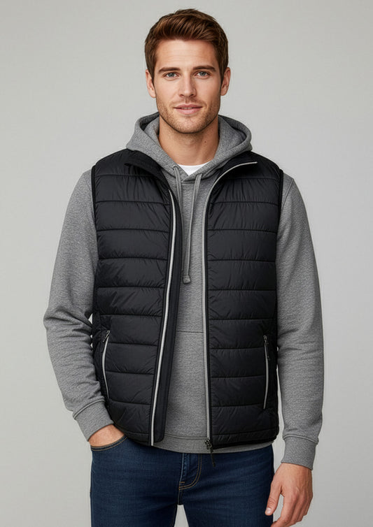 Mens Stealth Vest ||SRC=https://cdn.fashionbizapps.nz/honeybee/images/J616M_Talent_Black_Silver_01_R_7yAfTIS.jpg