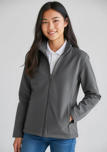 Kids Apex Jacket ||SRC=https://cdn.fashionbizapps.nz/honeybee/images/J740K_Talent_Grey_02.jpg