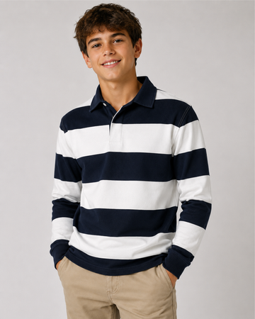 JB'S Striped Rugby Jersey