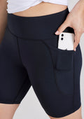 Womens Luna Bike Short ||SRC=https://cdn.fashionbizapps.nz/honeybee/images/L323LS_Talent_Black_09.jpg
