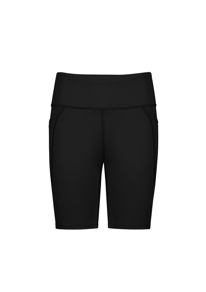 Womens Luna Bike Short - Black ||SRC=https://cdn.fashionbizapps.nz/honeybee/images/L323LS_bProduct_Black_01_d5TOmFt.jpg
