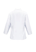Womens Oasis 3/4 Sleeve Shirt - White ||SRC=https://cdn.fashionbizapps.nz/honeybee/images/LB3600_bProduct_White_02_gI3Mzy3.jpg