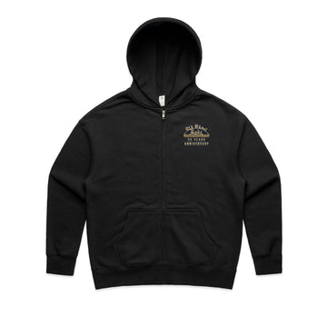 25th Anniversary Hamilton Relax Zip Hood - Womens