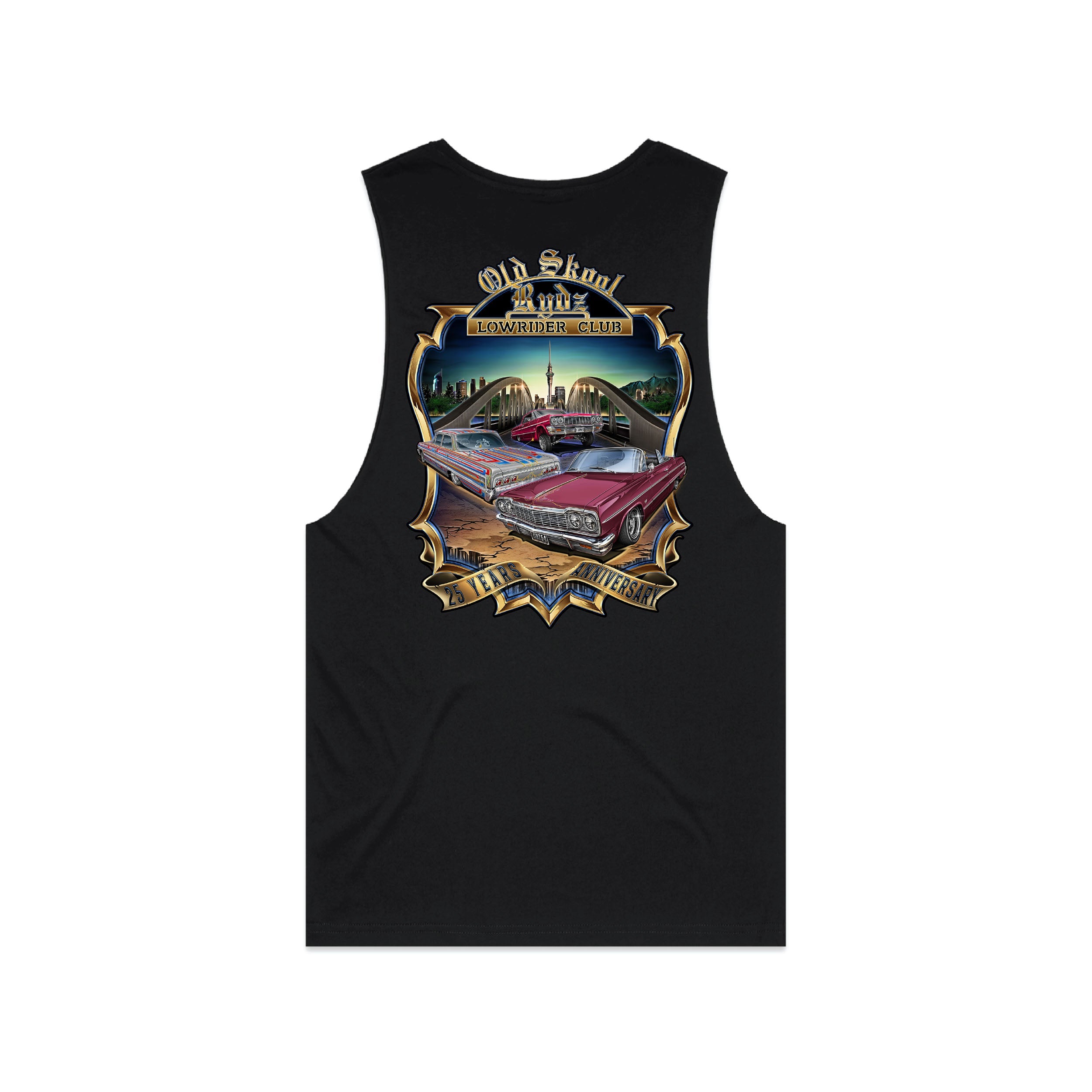 25th Hamilton 5025 Mens Barnard Tank | OLD SKOOL RYDZ