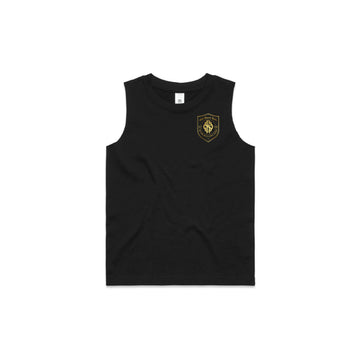 OSR Rolling Deep Shield Kids Barnard Tank (Gold Print)