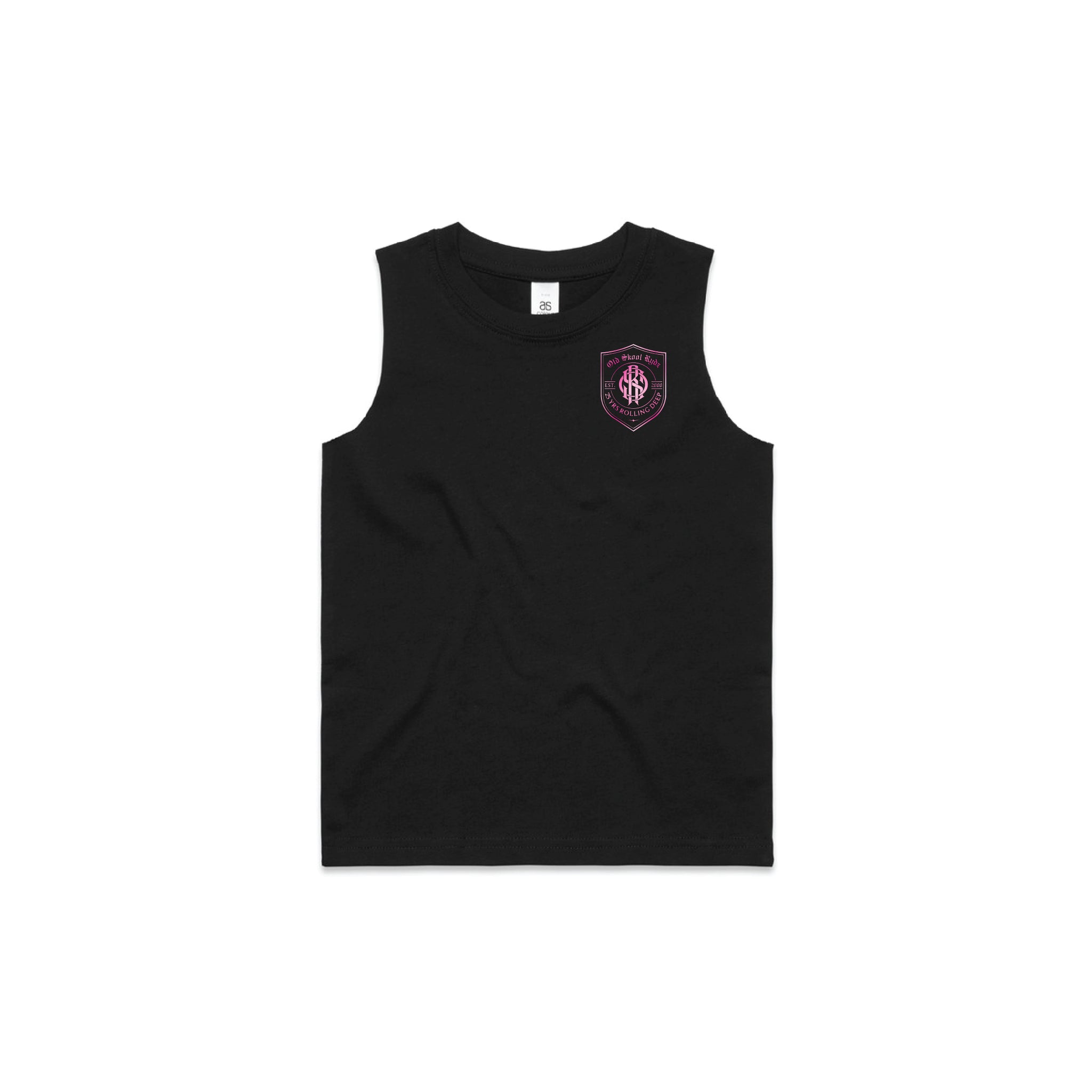 OSR Rolling Deep Shield Kids Barnard Tank (Pink Print)