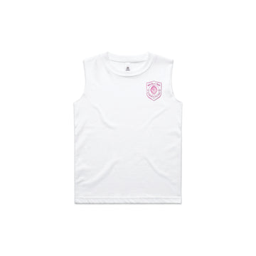 Rolling Deep Shield Barnard Tank (Pink Print) - Kids