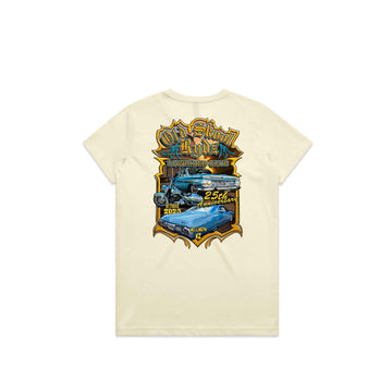 25th Anniversary Wellington Maple Tee - Womens