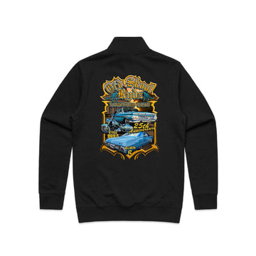 25th Anniversary Wellington Stencil Half Zip Crew - Mens