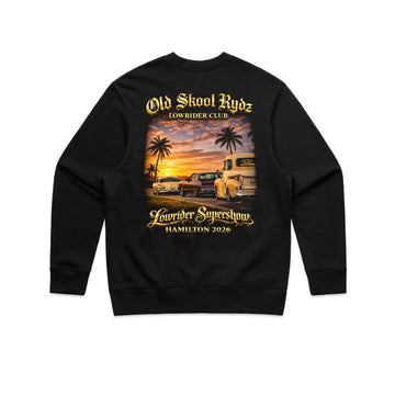 Lowrider Supershow 2026 Heavy Crew - Mens