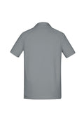 Mens Byron Short Sleeve Polo - Silver ||SRC=https://cdn.fashionbizapps.nz/honeybee/images/P011MS_bProduct_Silver_02_JnWgaAu.jpg