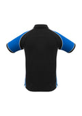 Mens Nitro Short Sleeve Polo - Black/Royal/White ||SRC=https://cdn.fashionbizapps.nz/honeybee/images/P10112_bProduct_Black_Royal_White_02_KnyNYSQ.jpg