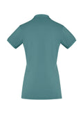 Womens City Short Sleeve Polo - Jasper Green ||SRC=https://cdn.fashionbizapps.nz/honeybee/images/P105LS_bProduct_JasperGreen_02_X7QHVfy.jpg