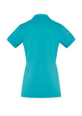 Womens City Short Sleeve Polo - Teal ||SRC=https://cdn.fashionbizapps.nz/honeybee/images/P105LS_bProduct_Teal_02_A9fkw8o.jpg