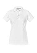 Womens City Short Sleeve Polo - White ||SRC=https://cdn.fashionbizapps.nz/honeybee/images/P105LS_bProduct_White_01_mneSEbc.jpg