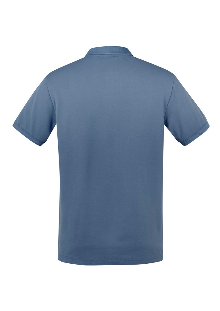 Mens City Short Sleeve Polo - Grey Smoke ||SRC=https://cdn.fashionbizapps.nz/honeybee/images/P105MS_bProduct_GreySmoke_02_z5F05MD.jpg