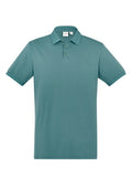 Mens City Short Sleeve Polo - Jasper Green ||SRC=https://cdn.fashionbizapps.nz/honeybee/images/P105MS_bProduct_JasperGreen_01_KkNm3Aa.jpg