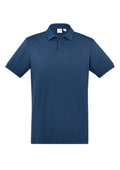 Mens City Short Sleeve Polo - Mineral Blue ||SRC=https://cdn.fashionbizapps.nz/honeybee/images/P105MS_bProduct_MineralBlue_01_7qWMUHn.jpg