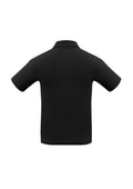 Mens Ice Short Sleeve Polo - Black ||SRC=https://cdn.fashionbizapps.nz/honeybee/images/P112MS_bProduct_Black_02_p3QFY6N.jpg