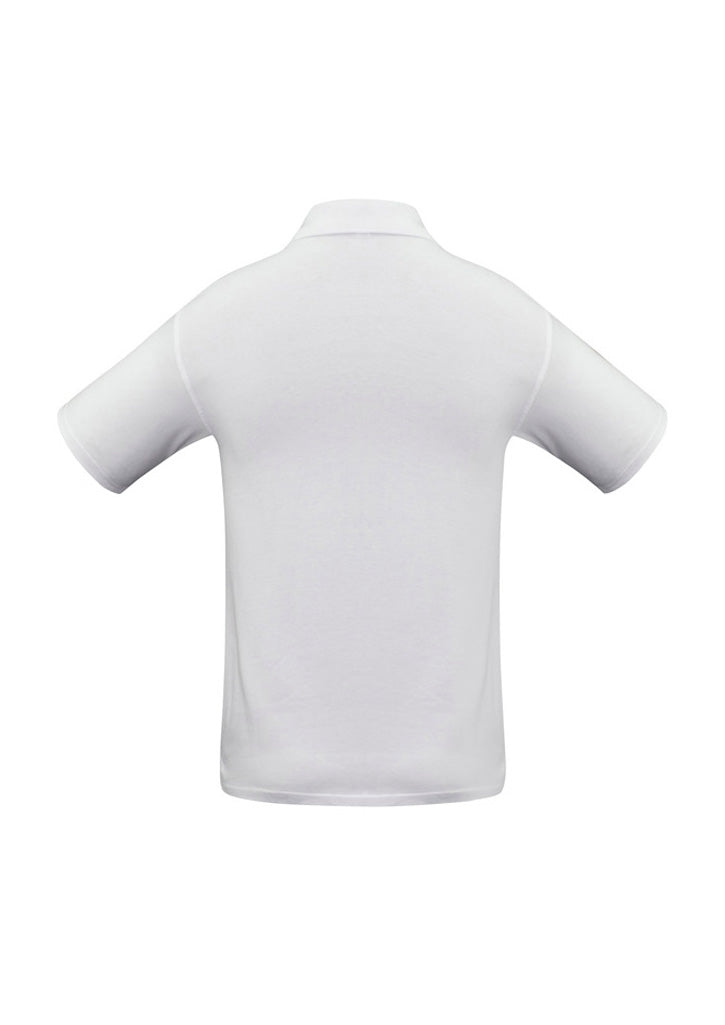 Mens Ice Short Sleeve Polo - White ||SRC=https://cdn.fashionbizapps.nz/honeybee/images/P112MS_bProduct_White_02_oGqcEpa.jpg