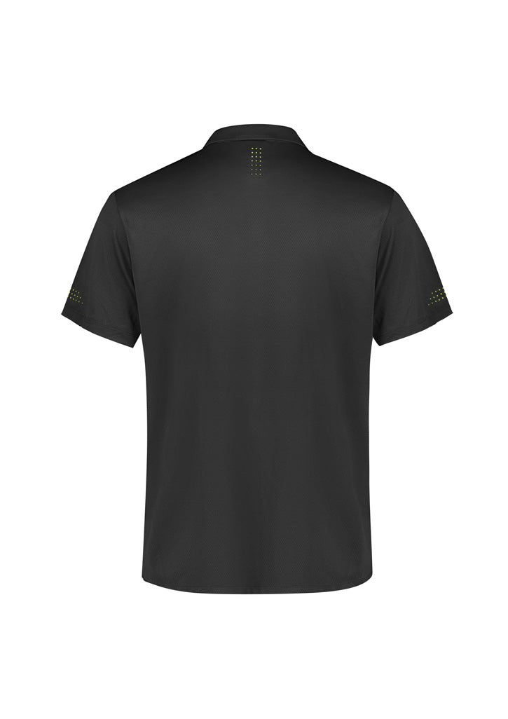Kids Balance Short Sleeve Polo - Grey/Fluoro Lime ||SRC=https://cdn.fashionbizapps.nz/honeybee/images/P200KS_bProduct_Grey_FluoroLime_02_K1sQ9ro.jpg