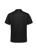 Mens Balance Short Sleeve Polo - Black/Red ||SRC=https://cdn.fashionbizapps.nz/honeybee/images/P200MS_bProduct_Black_Red_02_HP1QZ9w.jpg