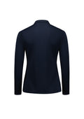 Womens Action Long Sleeve Polo - Navy ||SRC=https://cdn.fashionbizapps.nz/honeybee/images/P206LL_bProduct_Navy_02_13FABad.jpg