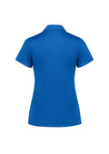 Womens Action Short Sleeve Polo - Royal ||SRC=https://cdn.fashionbizapps.nz/honeybee/images/P206LS_Product_Royal_02.jpg