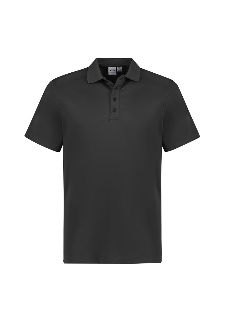 Mens Action Short Sleeve Polo - Grey ||SRC=https://cdn.fashionbizapps.nz/honeybee/images/P206MS_bProduct_Grey_01_DYCwAfC.jpg