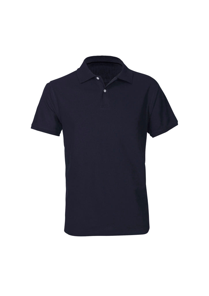 Mens Neon Short Sleeve Polo - Navy ||SRC=https://cdn.fashionbizapps.nz/honeybee/images/P2100_bProduct_Navy_01_BWVMTvh.jpg